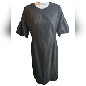 Anne Klein New York Black Puff Sleeve Dress Size 4